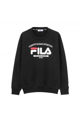 FILA Atletica Italiana Logo Sweater - Black